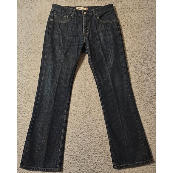 Levi's Other - Levi's 527 Boot Cut Dark Wash Western Ranch Cowboy Jeans Mens 36x32